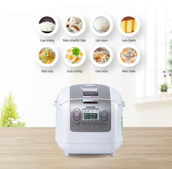 Nồi cơm điện Toshiba RC-10NMFVN(WT) - hình 3